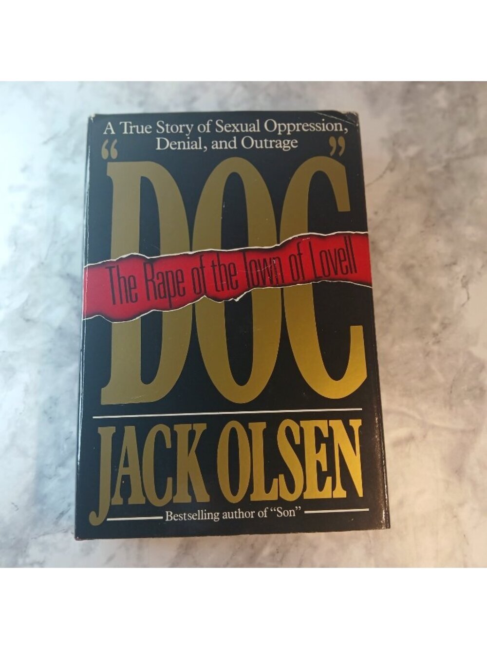"Doc” The Rape of the Town of Lovby Jack Olsen – Hardcover True Crime Book